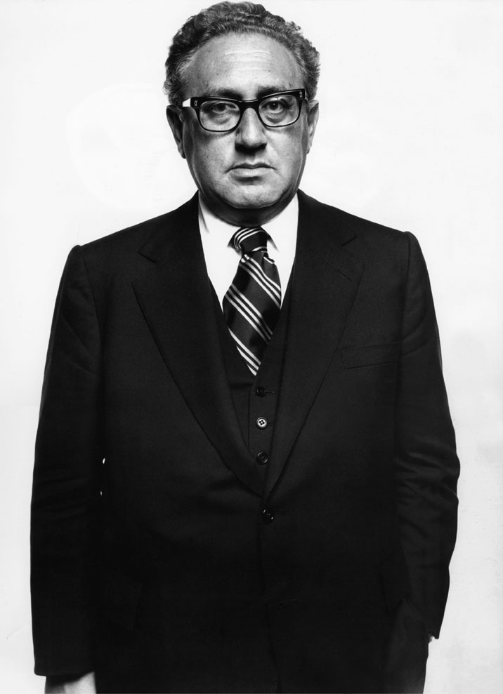 Henrry Kissinger fotografiado por Ricgard Avedon en Washington D.C., 1976. © The State of Richard Avedon
