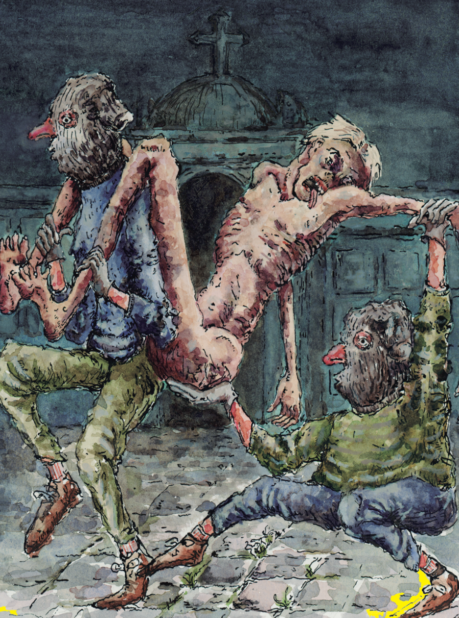 Ilustración de Jerónimo Ángel. 