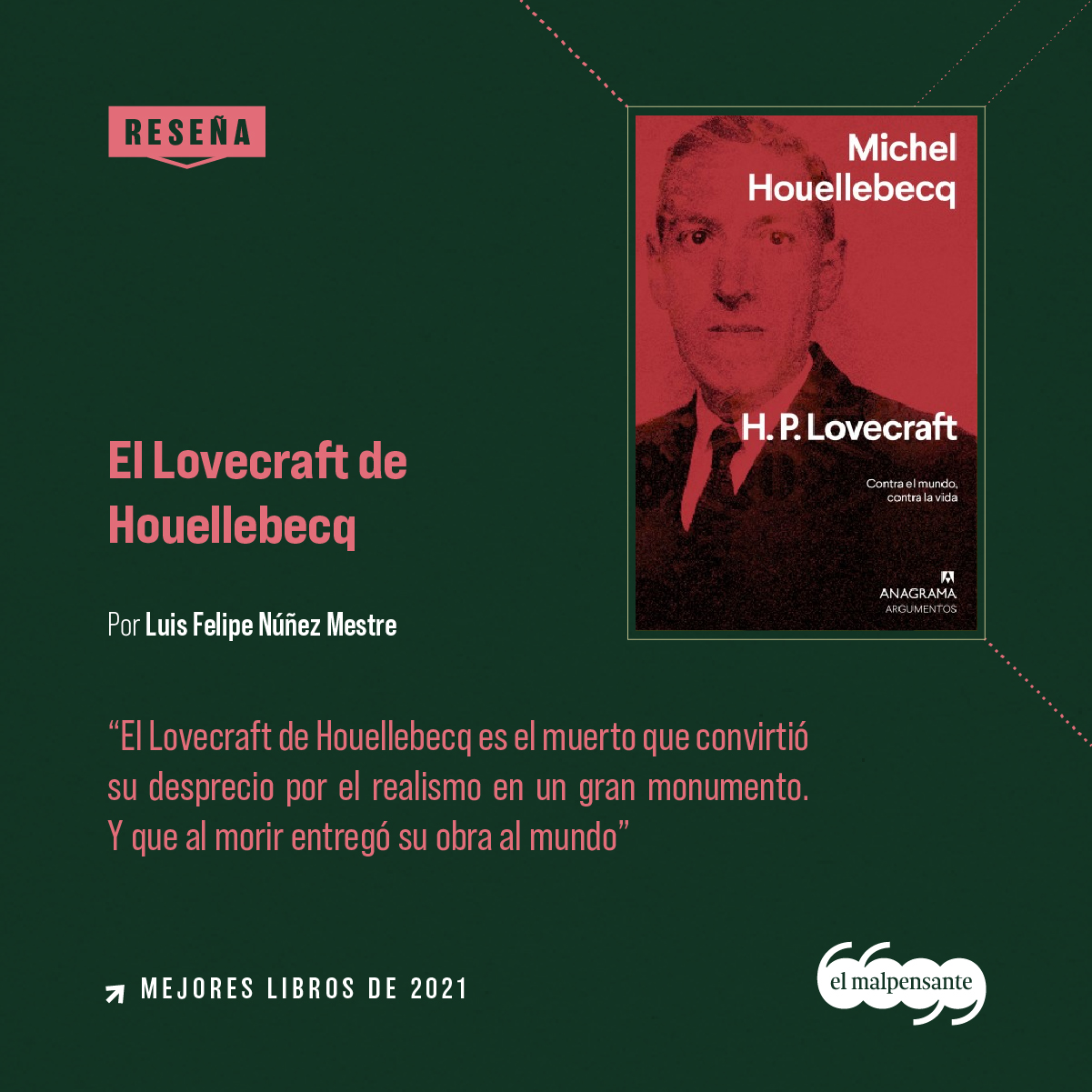 El Lovecraft de Houellebecq