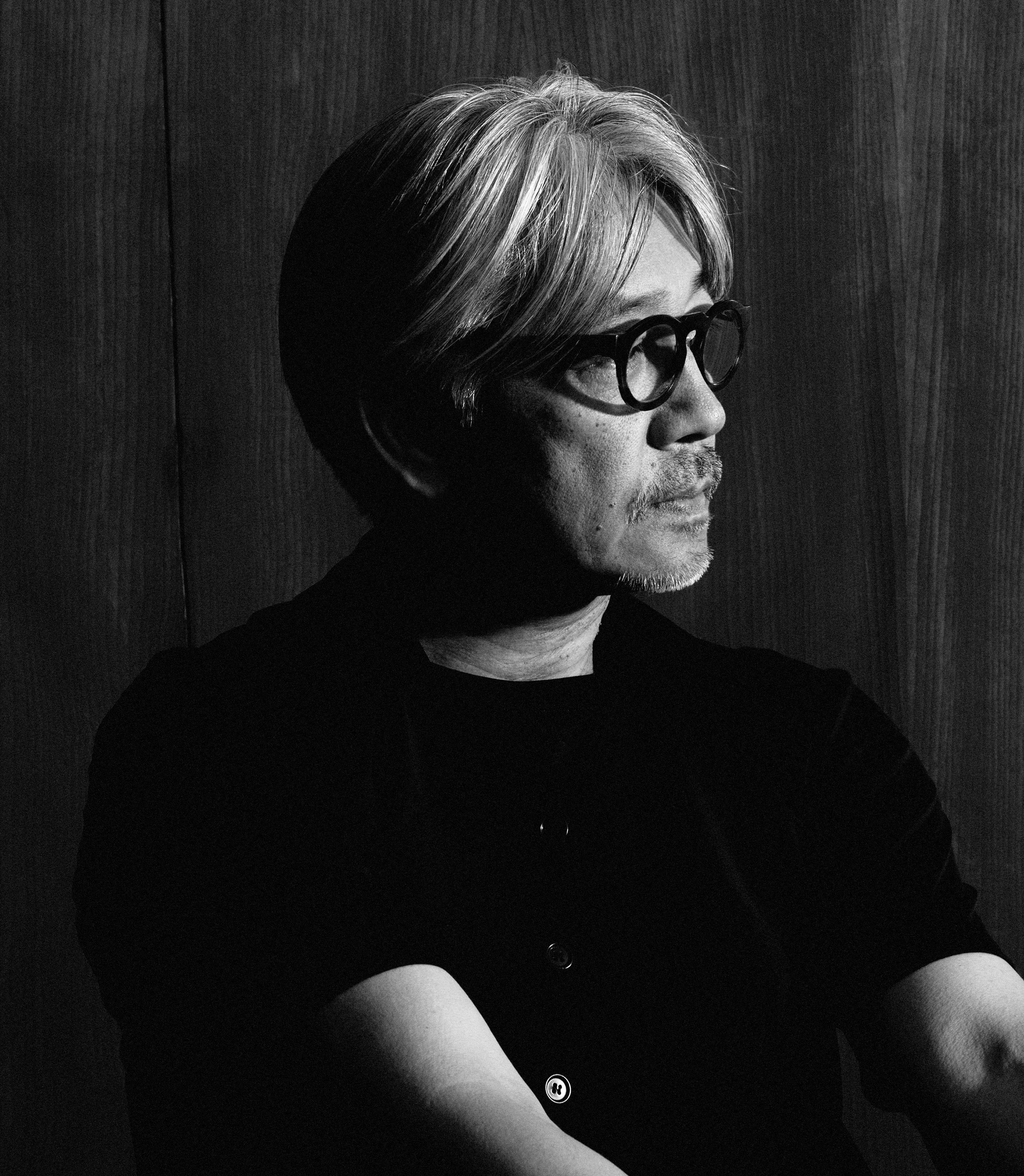 Ryūichi Sakamoto fotografiado a sus 61 años.