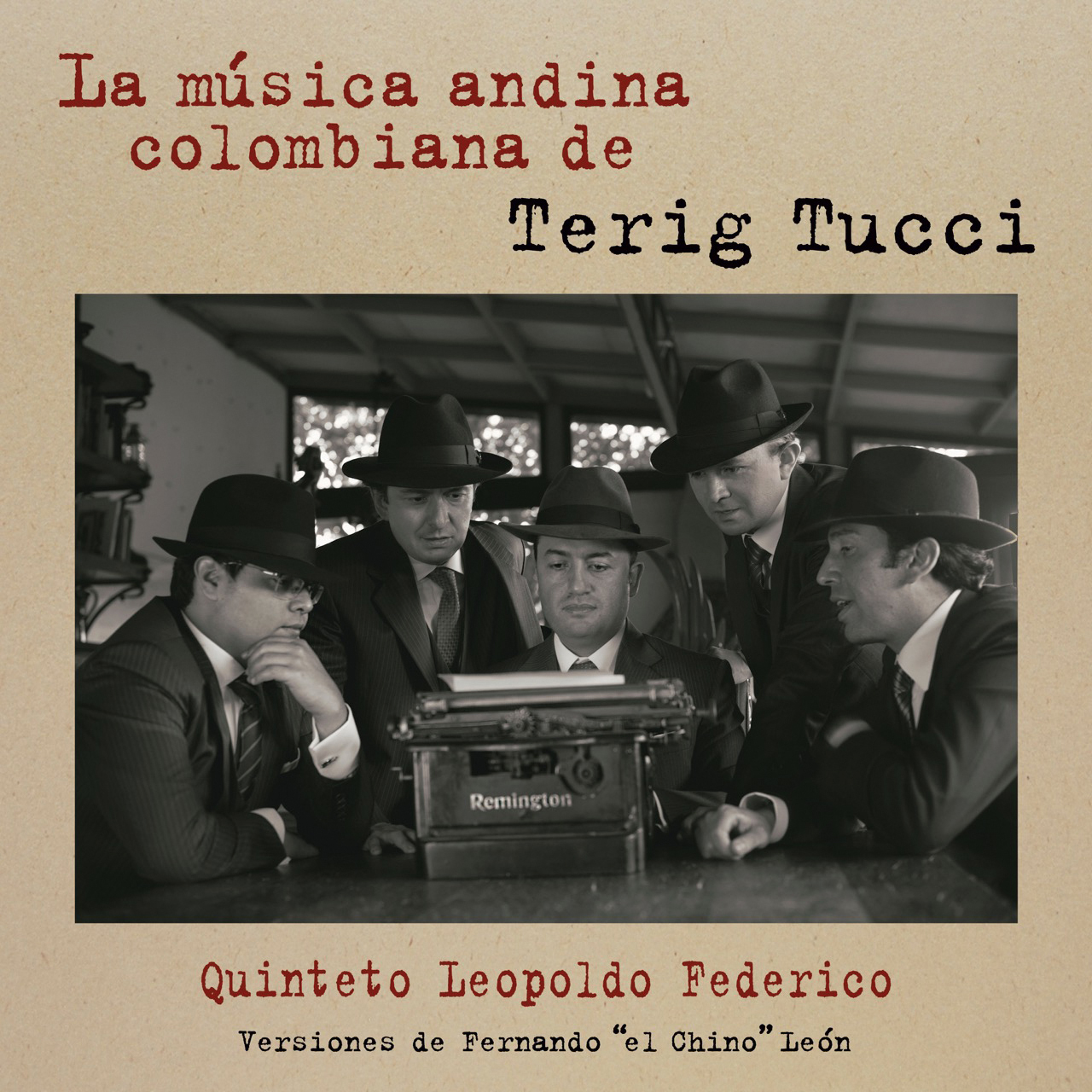 La música andina colombiana de terig tucci. Quinteto Leopoldo Federico. Edición propia, 2021