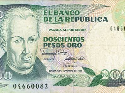 200 pesos colombianos 